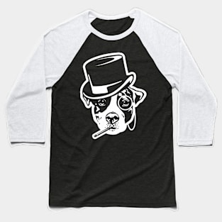 Russell Terrier Troublemaker Baseball T-Shirt